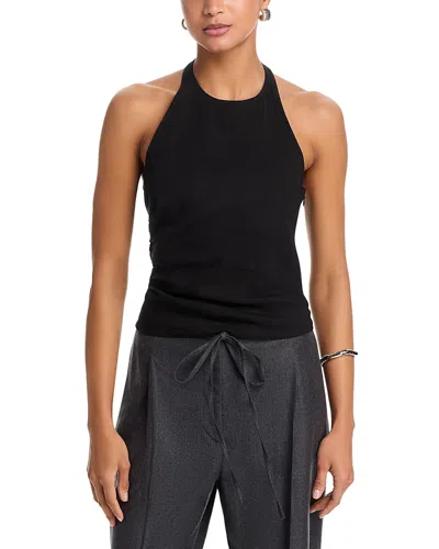 A.l.c A. L.c. Sylvie Halter Top In Black