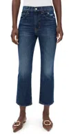 A.l.c A. L.c. The 009 Cropped Flare Jeans Dark Classic Blue