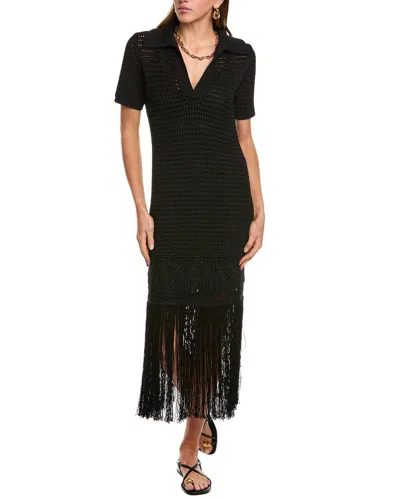 A.l.c A. L.c. Valerie Midi Dress In Black