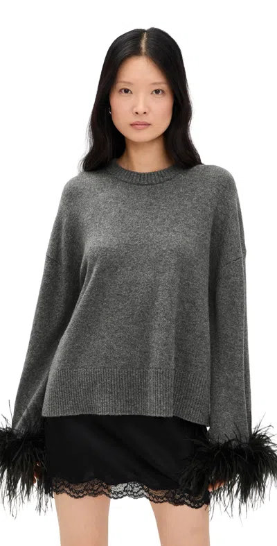 A.l.c A. L.c. Wilda Sweater Medium Heather Grey In Gray