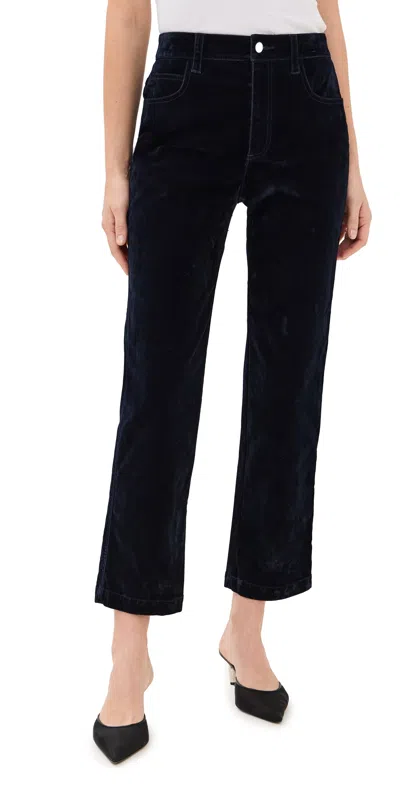 A.L.C A. L.C. WILLIE VELVET PANTS NAVY