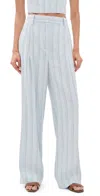 A.l.c A. L.c. Winston Pants Isla Stripe In Blue
