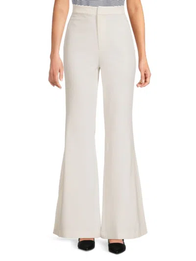 A.l.c A. L.c. Women's Anders Flat Front Flared Pants In White