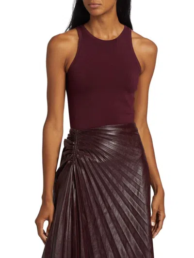 A.l.c A. L.c. Women's Bailey Crop Top In Purple