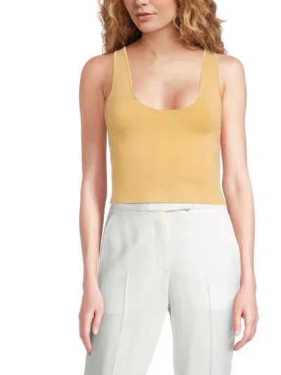 A.l.c A. L.c. Women's Cleo Cropped Tank In Blonde