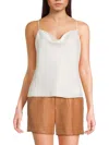 A.l.c A. L.c. Women's Cowlneck Satin Camisole In White