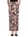 A.l.c A. L.c. Women's Emerson Printed Drawstring Pants In Blue Multi