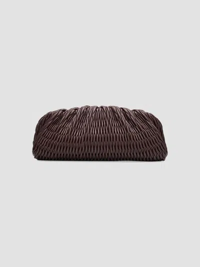 A.l.c A. L.c. Women's Faye Faux-leather Clutch In Ganache