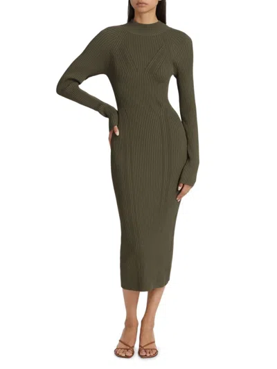 A.l.c A. L.c. Women's Halle Knit Maxi Dress In Blue