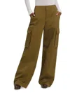 A.l.c A. L.c. Women's Hudson Cotton Wide-leg Cargo Pants In Green