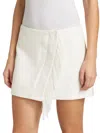 A.l.c A. L.c. Women's Kelley Fringe Miniskirt