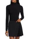 A.l.c Molly Smocked Top In Black In Black