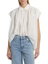 A.l.c A. L.c. Women's Nessa Cotton Button-front Shirt In White