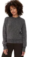 A.l.c A. L.c. Zoe Sweater Charcoal/dark Brown In Black