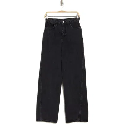 A.l.c . Abbott Straight Leg Jeans In Washed Black