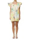 A.l.c Abi Dress In Floral Multi In Multi