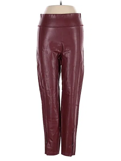 Pre-owned A.l.c Active Pants In Burgundy