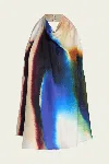 A.l.c A. L.c. Ada Printed Cowlneck Top In Multi