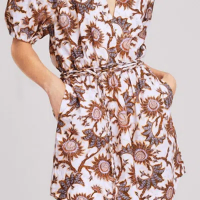 A.l.c Adelaide Dress In Brown