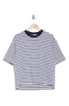 A.l.c . Albie Stripe Cotton T-shirt