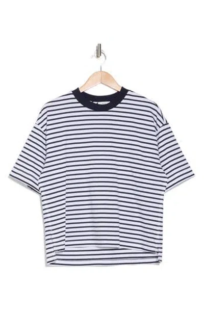 A.l.c . Albie Stripe Cotton T-shirt