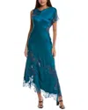 A.l.c Alessia One-shoulder Dress In Blue