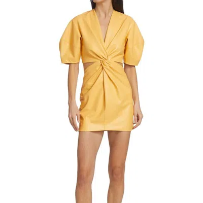 A.l.c Alex Dress In Yellow