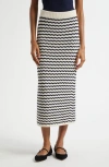 A.l.c . Alexis Knit Skirt In Parchment