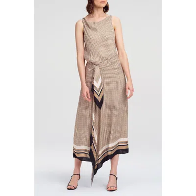 A.l.c . Aliana Sleeveless Maxi Dress In Brown