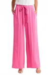 A.l.c Allie Tie Waist Wide Leg Pants In Pink In Pink