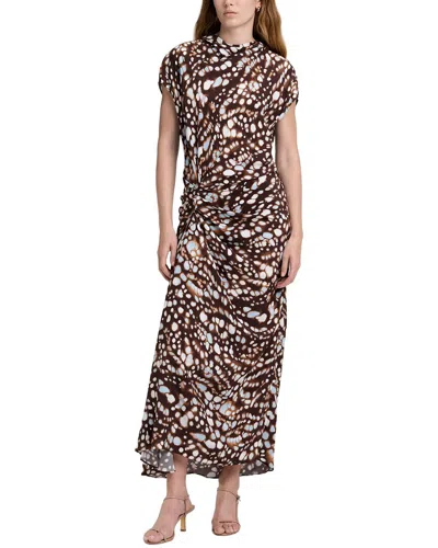 A.l.c . Alma Dress In Brown
