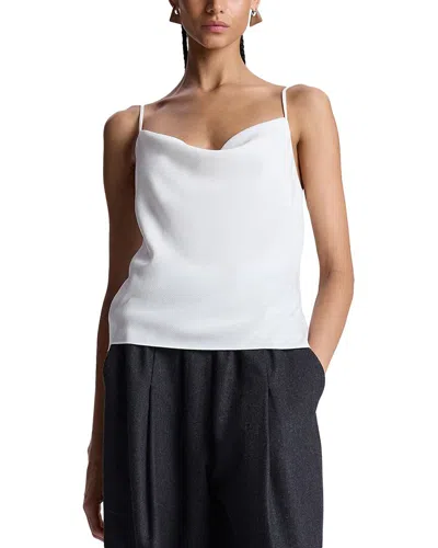 A.l.c Amber Crepe Camisole In White