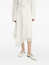 A.l.c Amelie Asymmetric Midi Skirt In Neutral