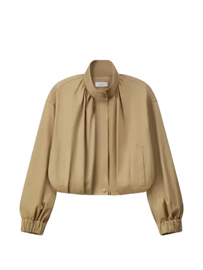 A.l.c Amelie Gathered Jacket In Gold