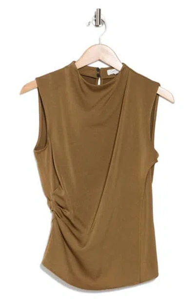 A.l.c . Amira Sleeveless Top In Brown