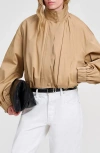 A.l.c . Amlie Bomber Jacket In Neutral