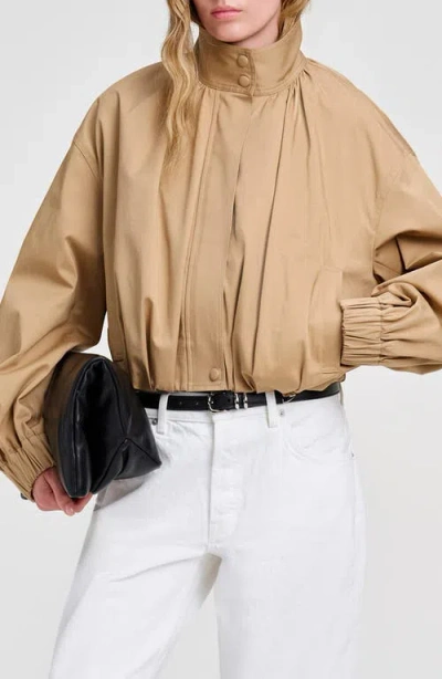 A.l.c . Amlie Bomber Jacket In Neutral