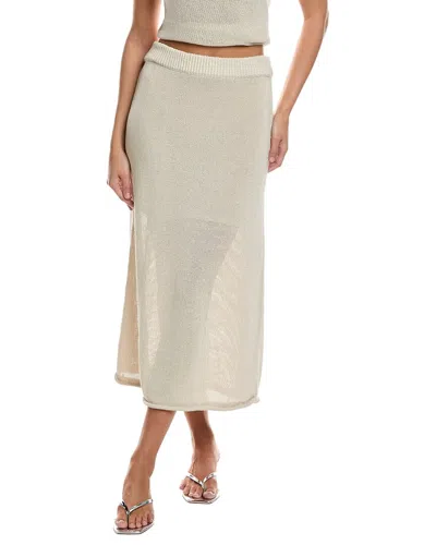 A.l.c . Anne Midi Skirt In White