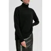 A.l.c . Archie Turtleneck Cashmere Sweater In Black