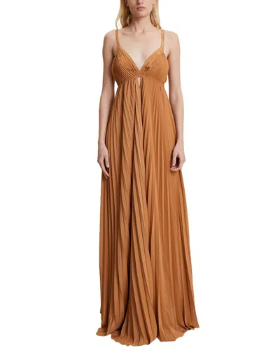 A.l.c . Arianna Dress In Brown