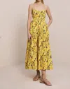 A.l.c Arit Printed Strappy A-line Midi Dress In Multi