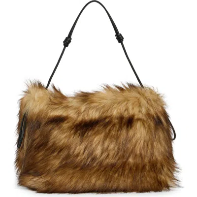 A.l.c . Arlo Faux Fur Bag In Brown