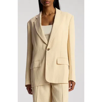 A.l.c Arlo Ii Linen Jacket In Pampas