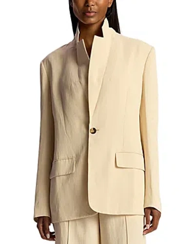 A.l.c Arlo Ii Linen Jacket In Neutral