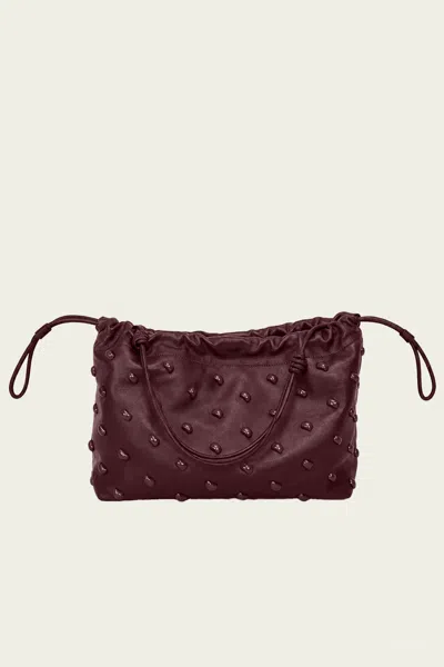 A.l.c Arlo Studded Bag In Syrah