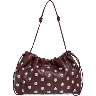 A.l.c . Arlo Studded Handbag In Purple