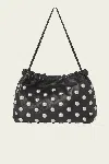A.l.c Arlo Studded Leather Bag In Black