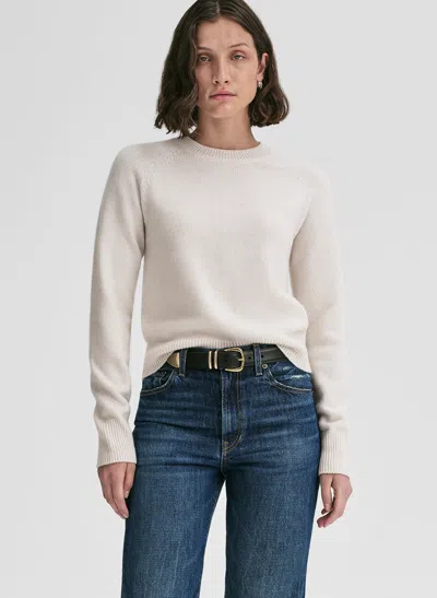 A.l.c Ashtyn Cashmere Crew Neck Sweater In Neutral