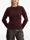 A.l.c Ashtyn Sweater In Brown