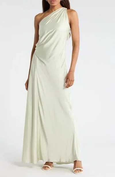 A.l.c . Aster One-shoulder Gown In White
